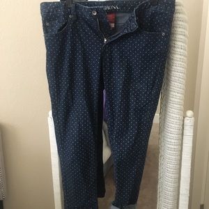 Target Skinny Polka Dot Jeans
